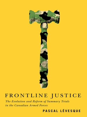 cover image of Frontline Justice